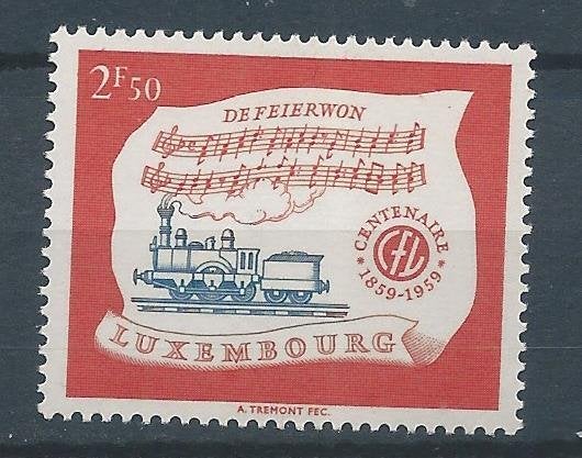 5519 – Luxemburg – Mi Nr 611 (postfris), Ophalen of Verzenden, Luxemburg, Postfris