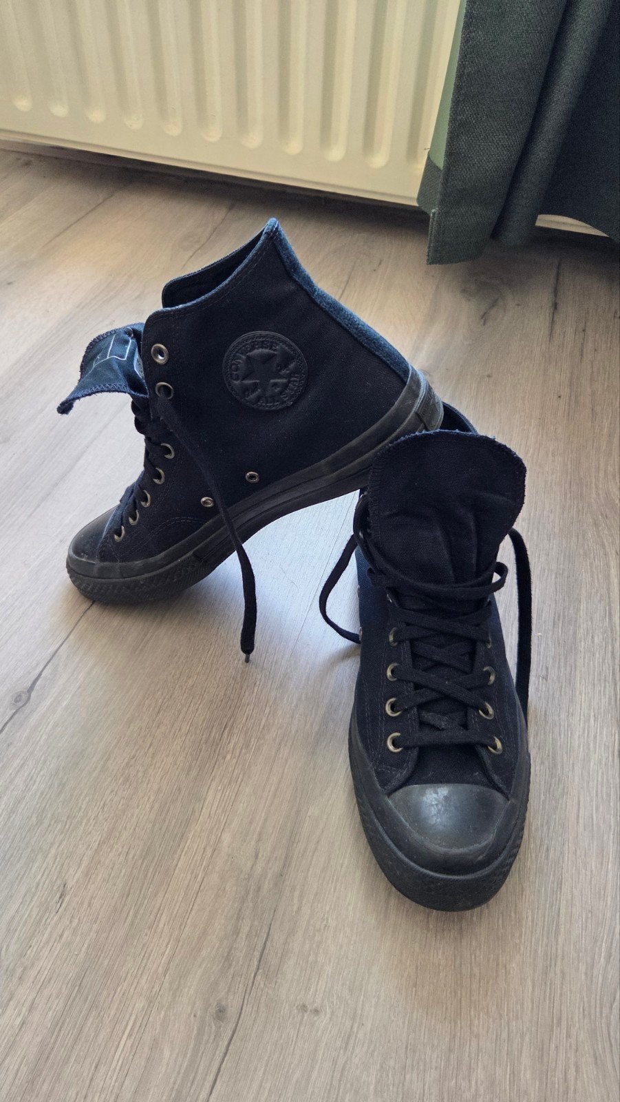 Converse All Star Chuck 70 Zwarte Sneakers (maat 44), Zwart, Converse, Ophalen of Verzenden, Sneakers of Gympen