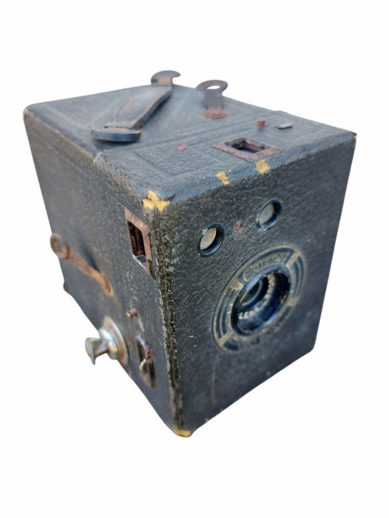 Franse Coronet Boxcamera (1936) – WO2 Duitse Oorlogsbuit, Verzamelen, Militaria | Tweede Wereldoorlog, Ophalen of Verzenden, Overige soorten
