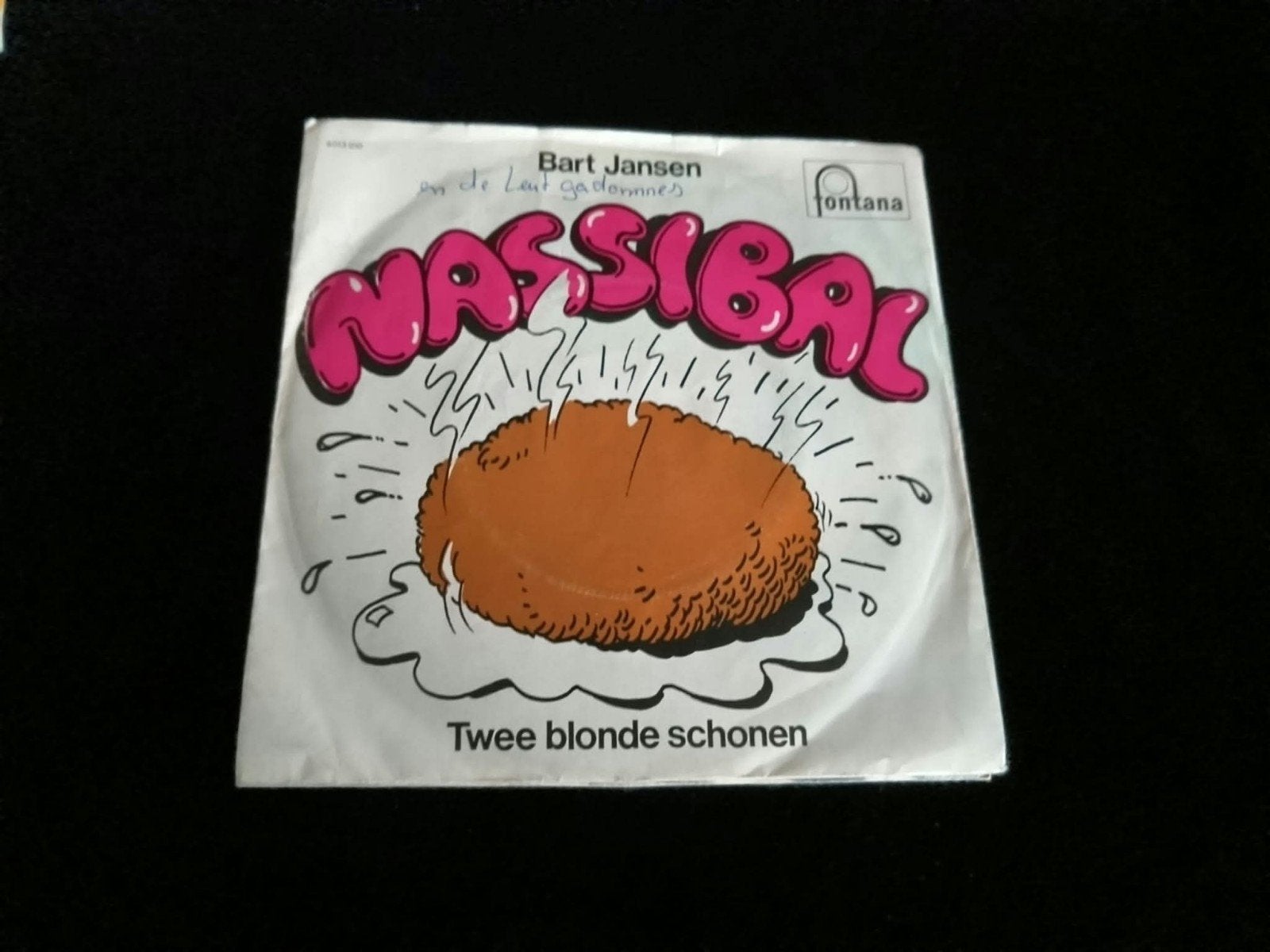 Bart Jansen - Nassibal / Twee Blonde Schonen (7 inch single), Gebruikt, 7 inch, Ophalen of Verzenden, EP