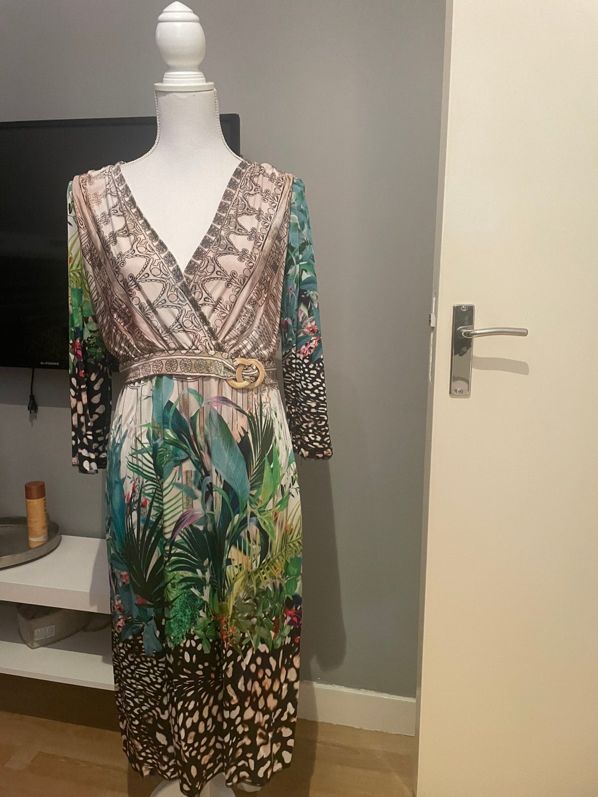 Nieuw!!! Ana Alcázar tropische jurk, Kleding | Dames, Maat 38/40 (M), Overige kleuren, Nieuw, Ophalen of Verzenden