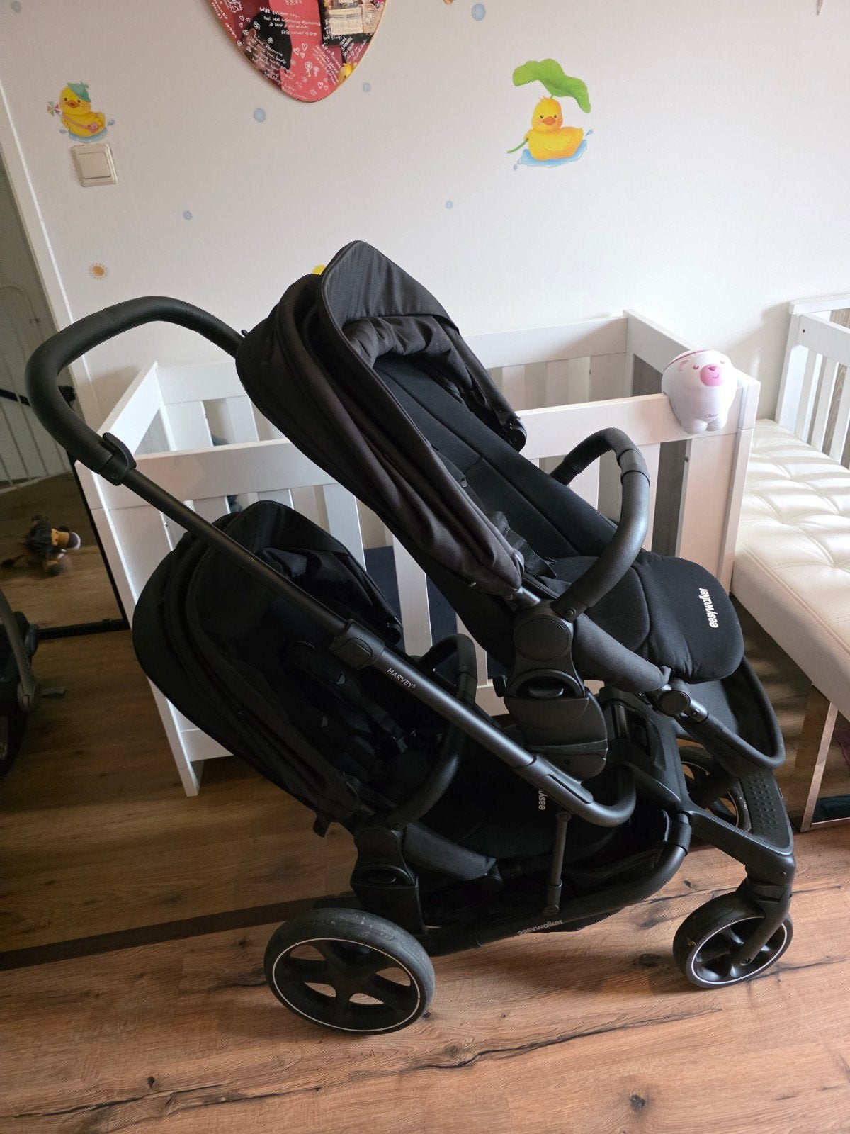 Easywalker Harvey 5 Tweeling Kinderwagen (Compleet), Ophalen, Zo goed als nieuw, Overige merken