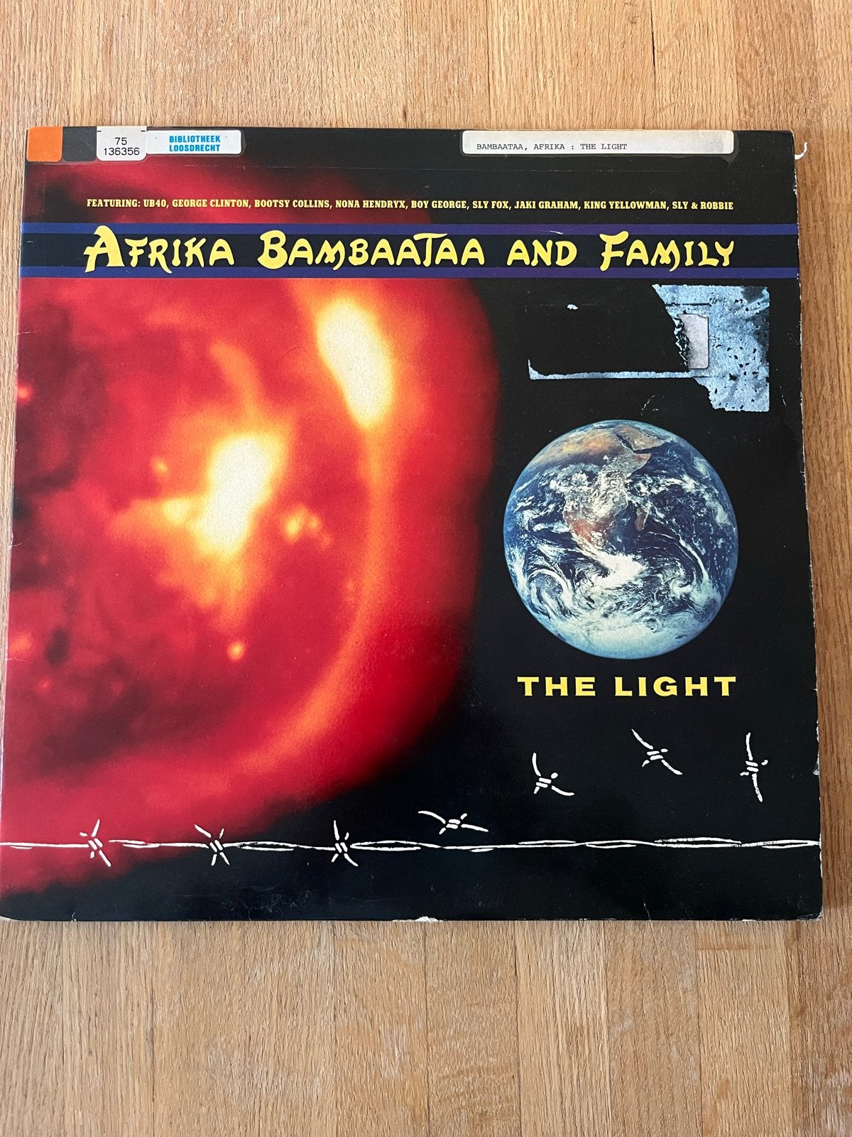 Afrika Bambaataa & Family - The Light (feat. UB40), Cd's en Dvd's, Vinyl | Hiphop en Rap, Ophalen of Verzenden, Gebruikt