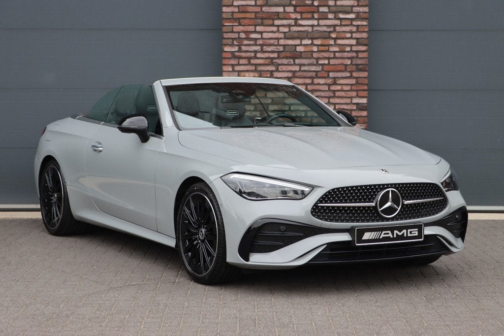 Mercedes-Benz CLE Cabriolet 200 AMG Line | Memory | Distroni, Auto's, Mercedes-Benz, Gebruikt, 4 cilinders, Cabriolet, 4 stoelen