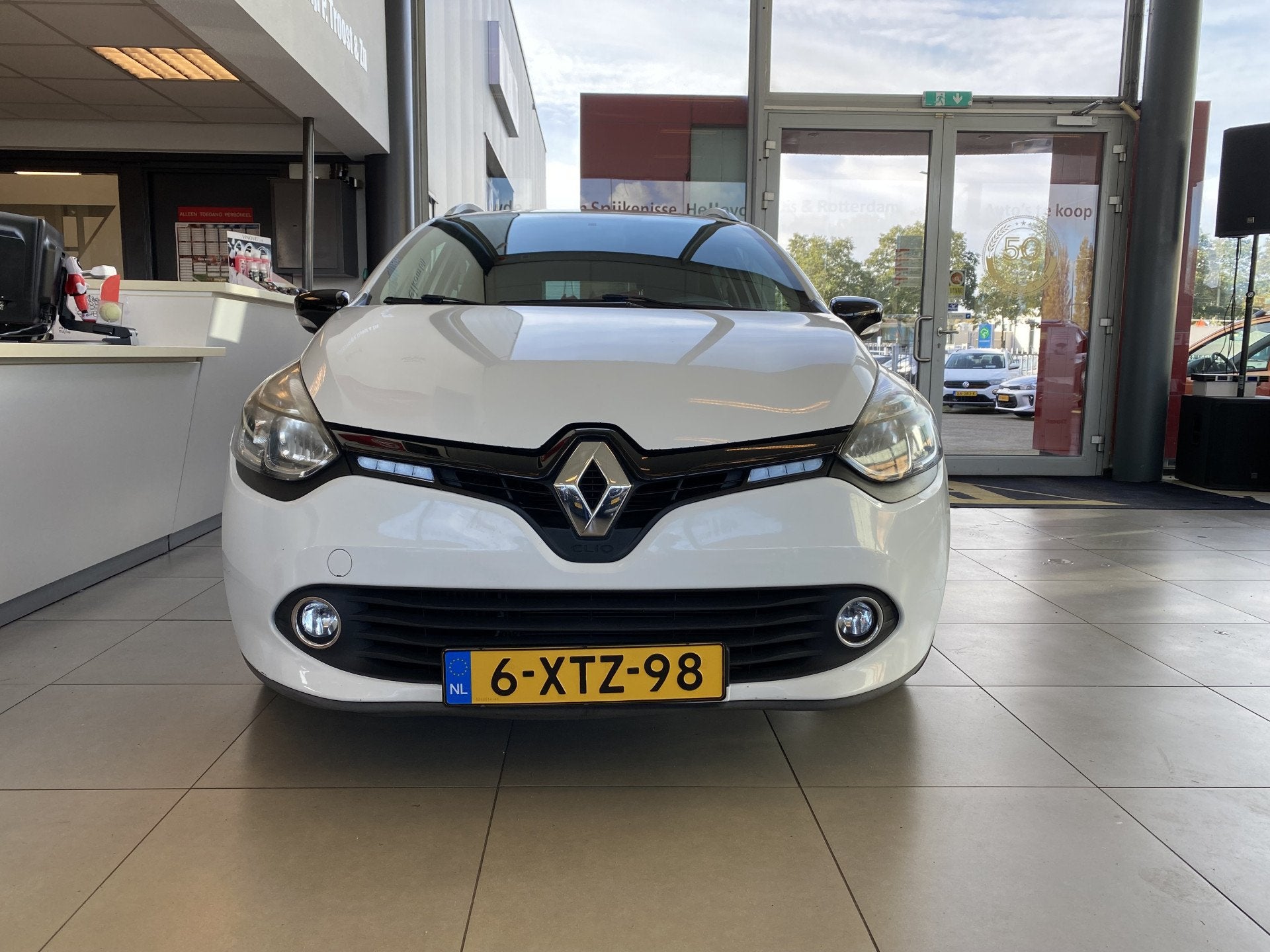 Renault Clio Estate 1.5 dCi ECO Dynamique,Navigatie,Airco,Cr, Euro 5, Stof, Gebruikt, 4 cilinders