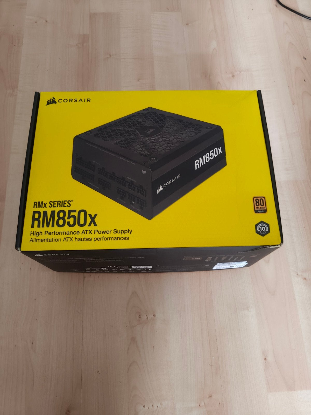 Corsair RM850x High Performance ATX Voeding, Ophalen of Verzenden, Zo goed als nieuw