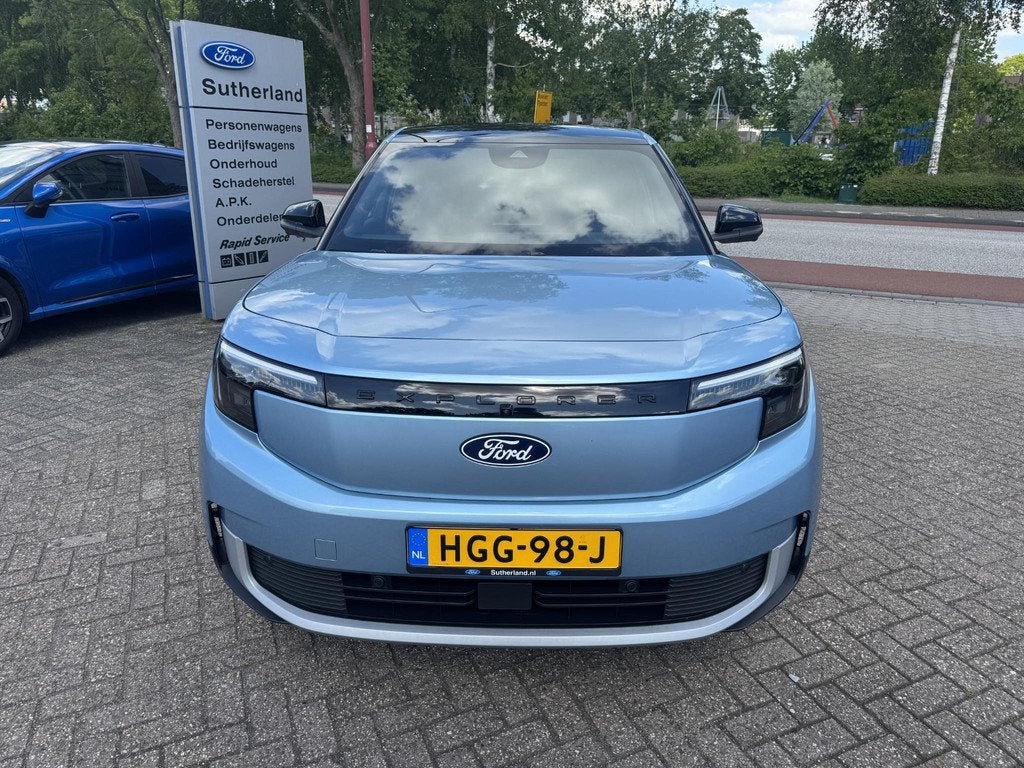 Ford Explorer Premium Extended Range RWD 77 kWh 286pk | Pano, Auto's, Ford, Automaat, Achterwielaandrijving, Gebruikt, Zwart