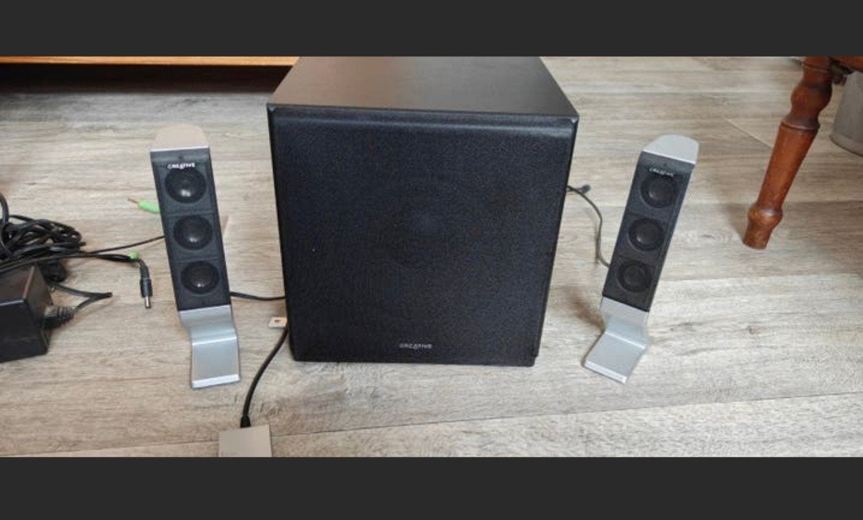 Creative I-Trigue 2.1 3300 Luidsprekerset met Subwoofer, Ophalen, Gebruikt, Audiokanaal 2.1, Creative
