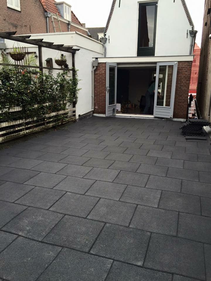 Rubber tegels dak terras balkon platdak  50x50x2,5, Ophalen of Verzenden, Nieuw