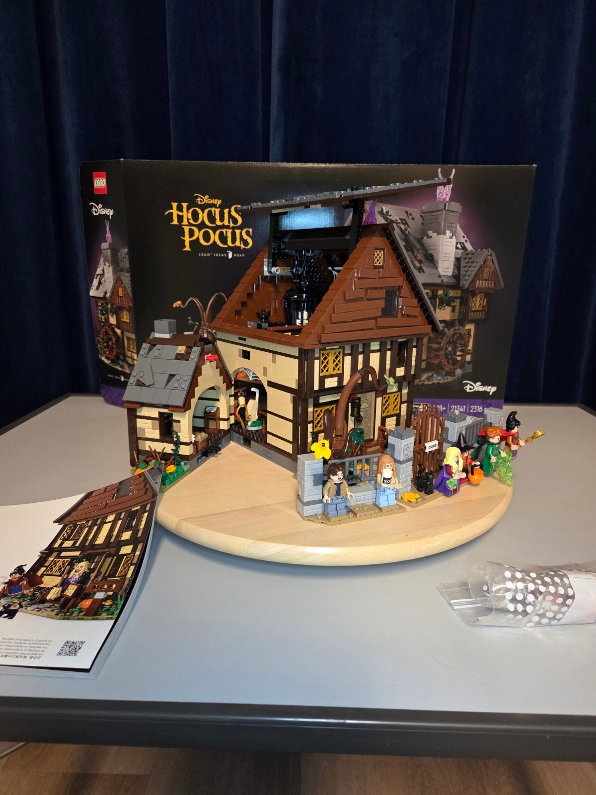 LEGO Ideas Disney Hocus Pocus: 21341, Lego, Ophalen of Verzenden, Zo goed als nieuw, Disney