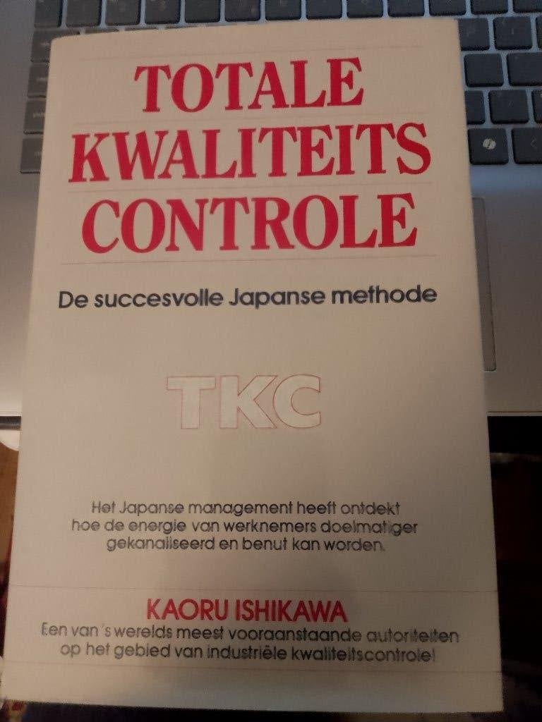 boek totale kwaliteitscontrole   japanse controle  ishikawa, Ophalen of Verzenden