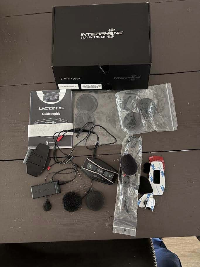 U-COM 16 Mesh Headset Interphone, Ophalen of Verzenden, Zo goed als nieuw