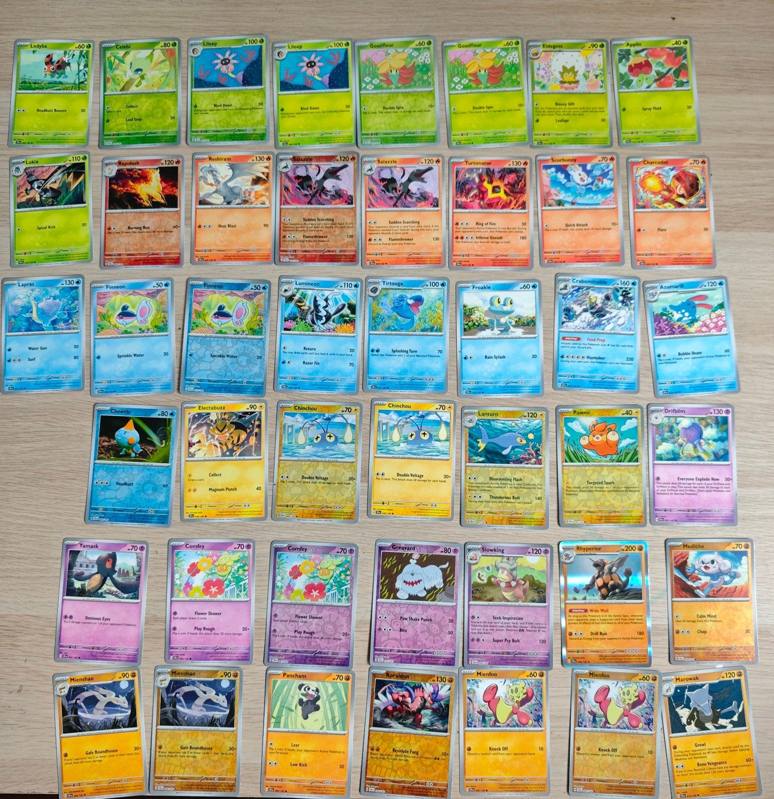 Pokémon TCG: Stellar Crown Losse Kaarten €0,25 per kaart, Ophalen of Verzenden, Zo goed als nieuw, Foil