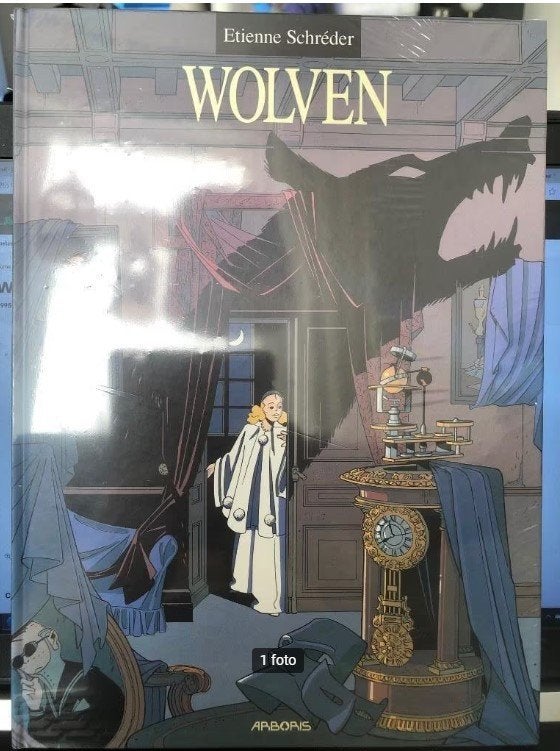 Wolven etienne schreder hardcover c8, Eén stripboek, Ophalen of Verzenden, Zo goed als nieuw