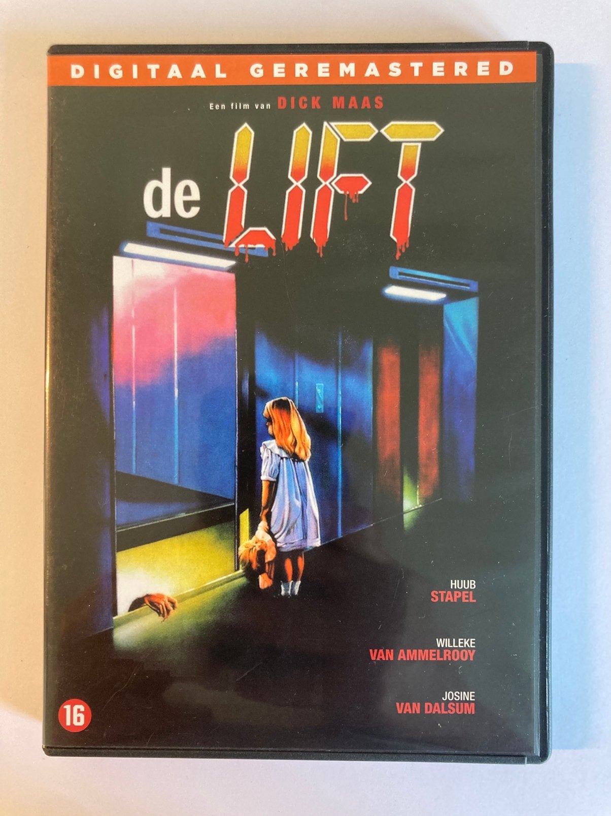De Lift, 1983 / DVD / Digitally Remastered / Dick Maas, Vanaf 16 jaar, Ophalen of Verzenden, Zo goed als nieuw, Overige genres
