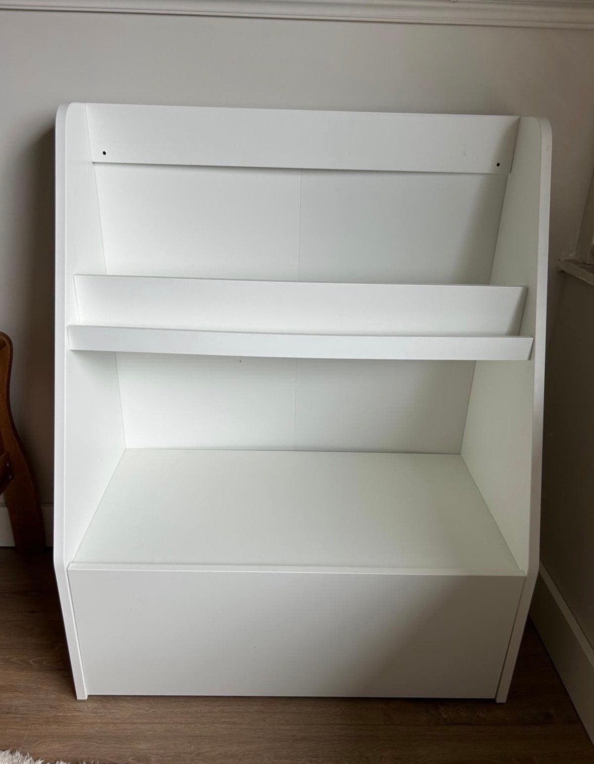 IKEA BERGIG Boekenkast/Opbergmeubel Wit, Huis en Inrichting, Ophalen, Met plank(en), Gebruikt, 50 tot 100 cm