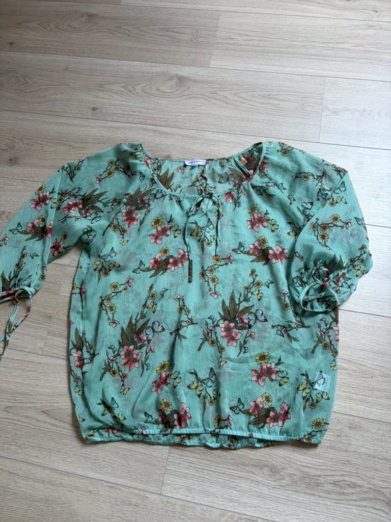 Luchtige blouse met bloemenprint - kappAhl- nieuw, Verzenden, Nieuw, Maat 38/40 (M), Overige kleuren