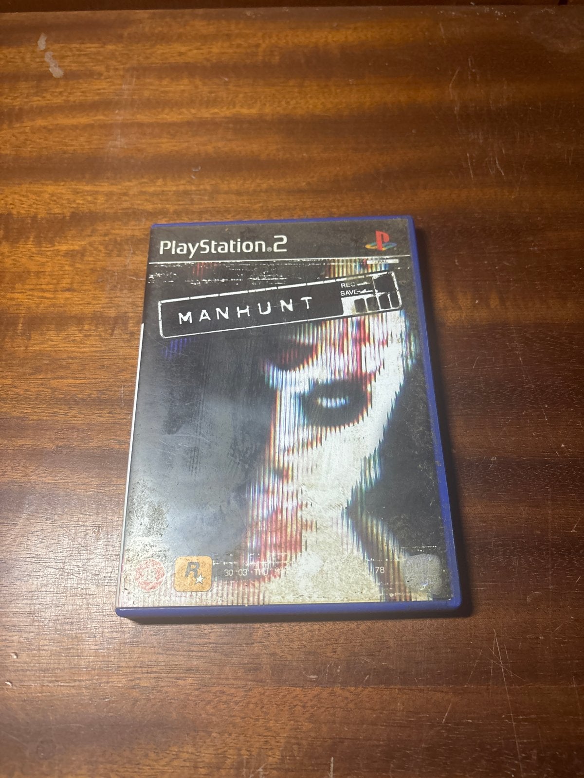 Manhunt PlayStation 2 (PS2) Game - Gebruikt, Avontuur en Actie, Gebruikt, Vanaf 18 jaar, Verzenden