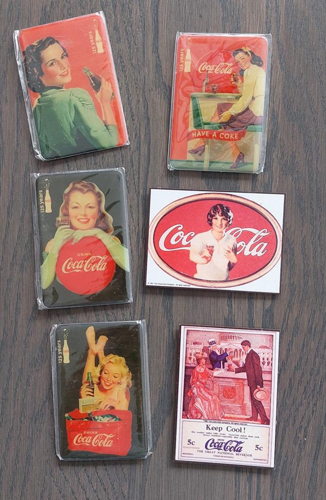 Coca-Cola magneetjes, Verzamelen, Efteling, Ophalen
