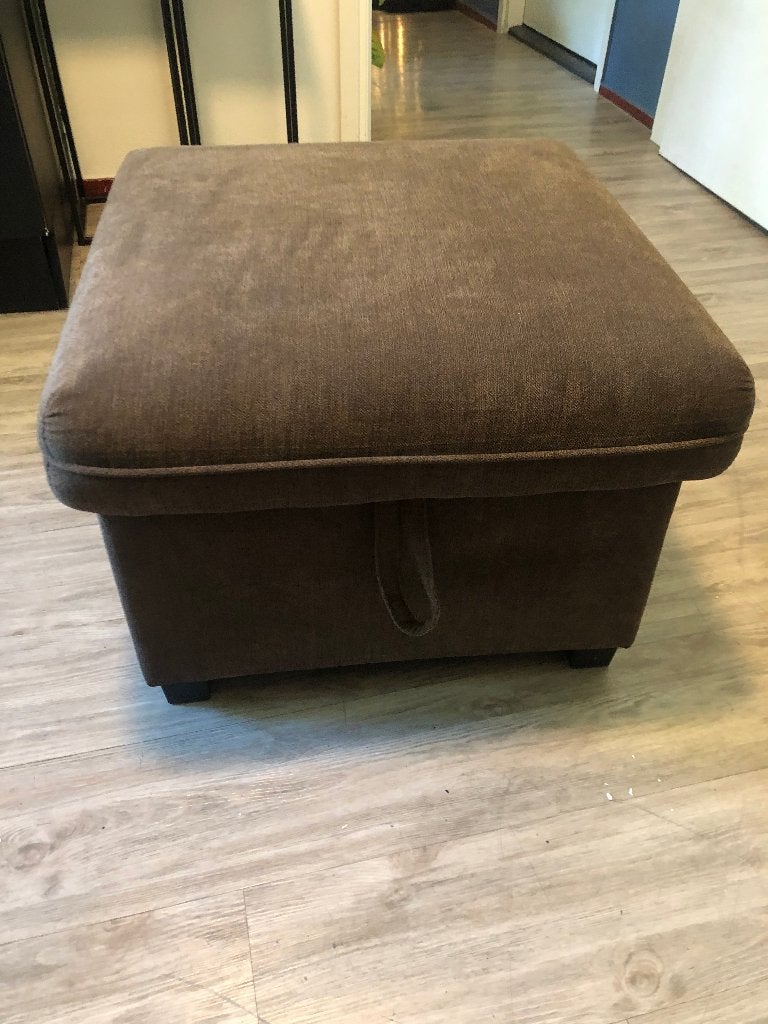 poef met opberg ruimte, Huis en Inrichting, Ophalen, Minder dan 50 cm, Vierkant, Minder dan 50 cm