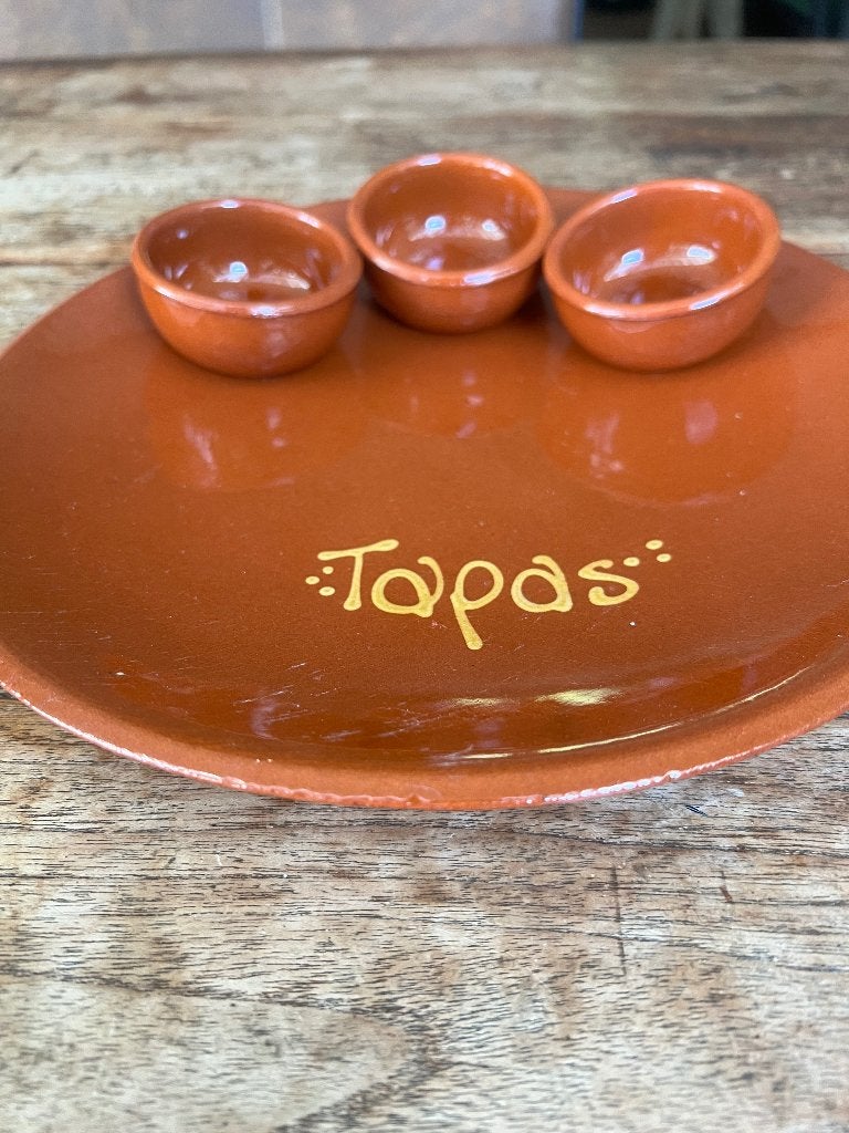 Tapas bord, Ophalen of Verzenden, Zo goed als nieuw, Bord(en), Overige stijlen