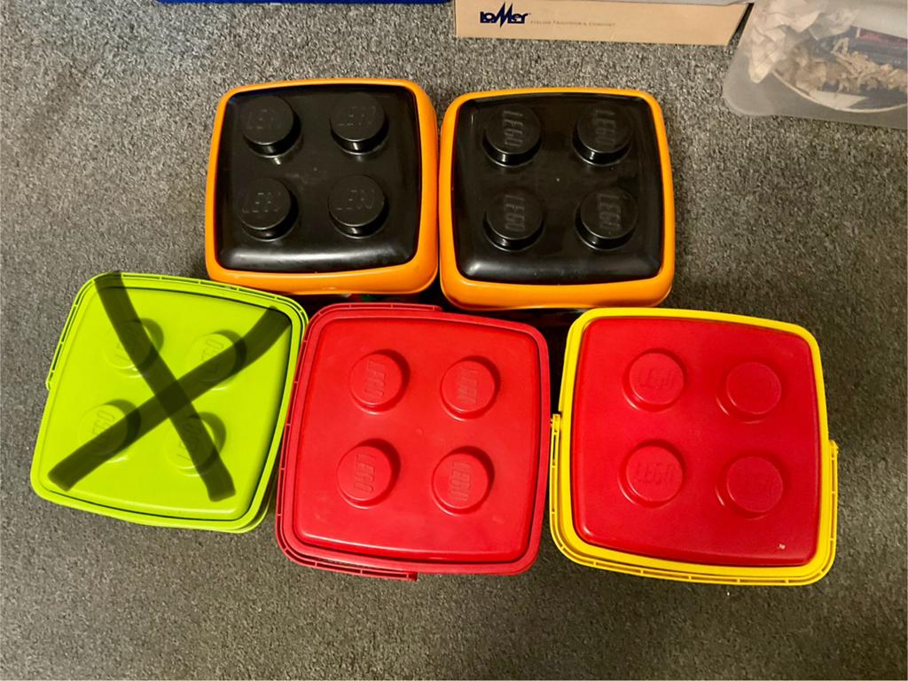 Duplo 4 emmertjes, Ophalen of Verzenden, Gebruikt, Losse stenen, Duplo