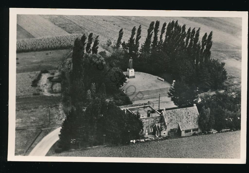 Tubbergen - Cafe De Esch - J. Brokers - Monument  Schaepman, Verzenden, 1940 tot 1960, Ongelopen, Overijssel