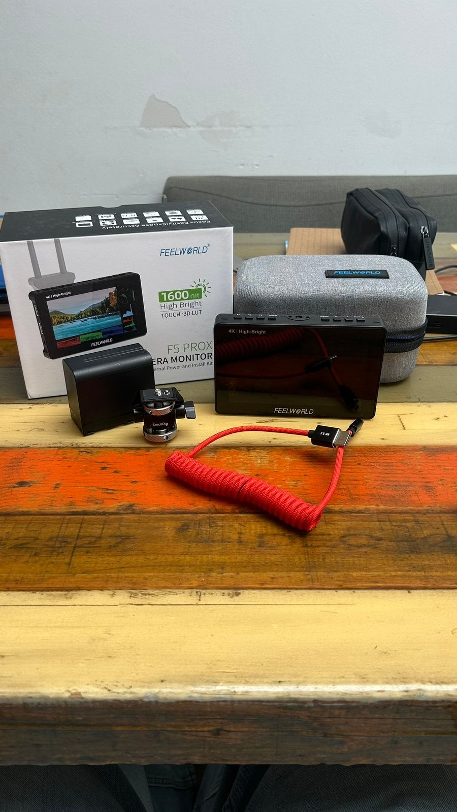 Feelworld f5 prox monitor, Ophalen of Verzenden, Zo goed als nieuw