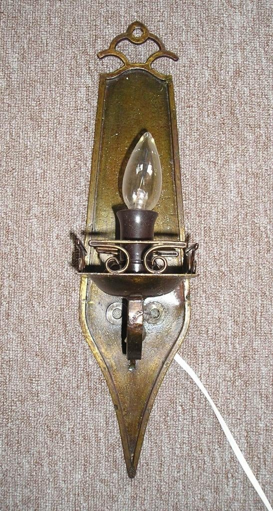 Schemerlamp  (, Huis en Inrichting, Lampen | Wandlampen, Ophalen of Verzenden, Zo goed als nieuw, Metaal