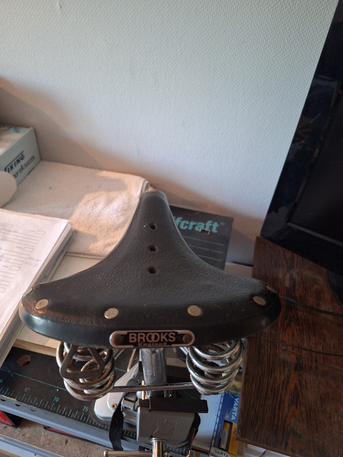 Brooks fietszadel, Fietsen en Brommers, Ophalen of Verzenden