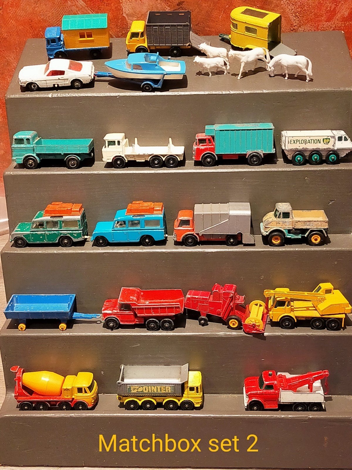 Lesney Matchbox made in England set 2, Ophalen of Verzenden, Gebruikt, Auto, Lesney