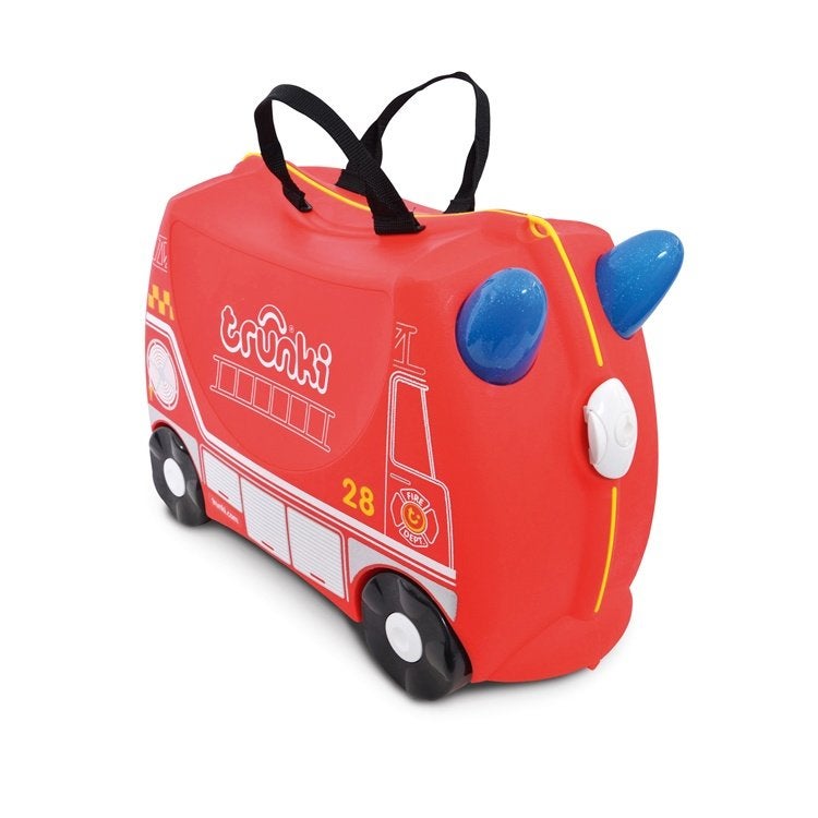 Trunki kinderkoffer brandweerwagen Frank, Sieraden, Tassen en Uiterlijk, Hard kunststof, Slot, Info@hopsa.nl, Nieuw