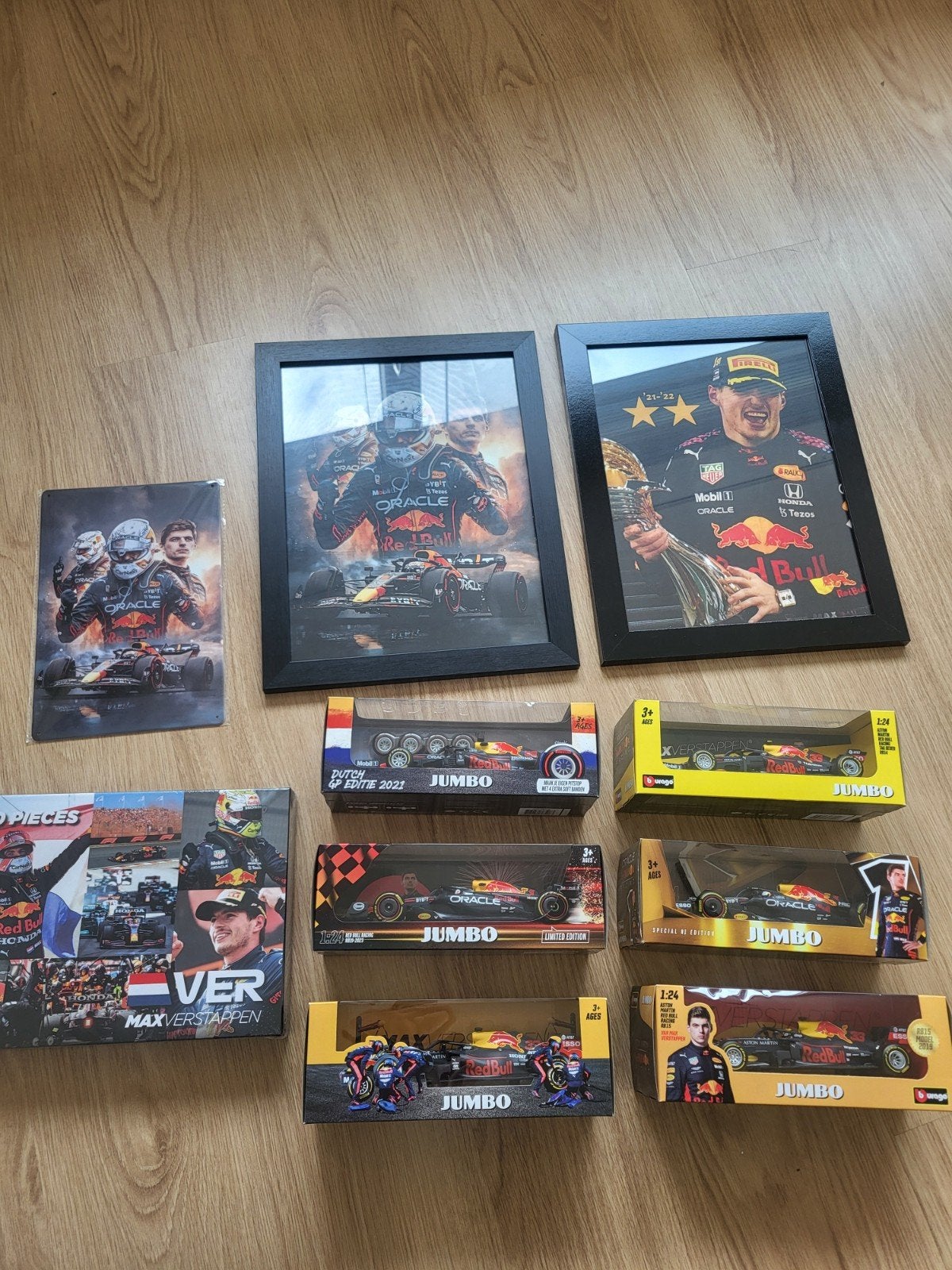 Max Verstappen Funko Pop en Red Bull Racing verzameling, Ophalen, Nieuw, Auto
