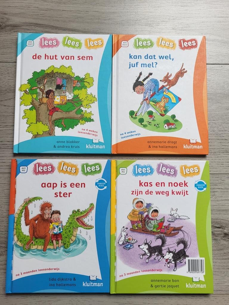 Kluitman boekjes beginnende lezer zgan, Ophalen of Verzenden, Zo goed als nieuw, Fictie algemeen