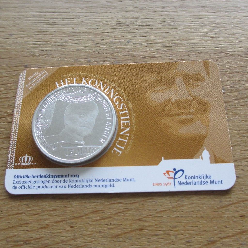Het koningstientje, Postzegels en Munten, Ophalen of Verzenden, Koningin Beatrix, Euro's, Setje