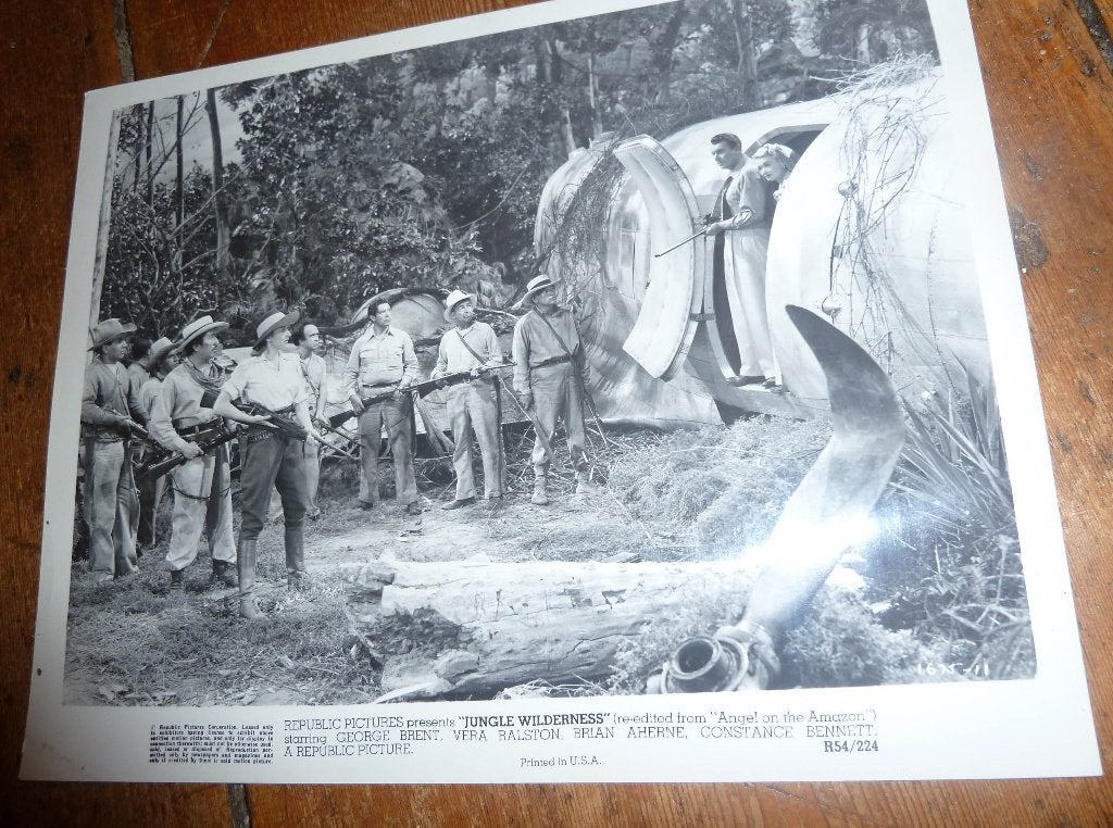 35mm film moviestill Jungle Wildernis Vera Ralston 1954, Audio, Tv en Foto, Filmrollen, Ophalen of Verzenden, 8mm film