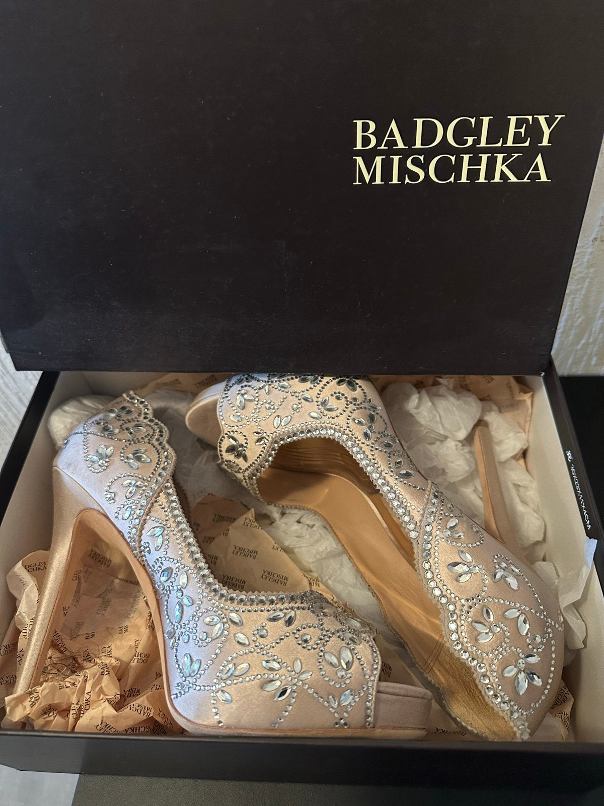 Badgley Mischka High Heels - Zo goed als nieuw, Ophalen of Verzenden, Zo goed als nieuw, Schoenen met hoge hakken