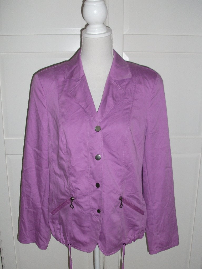 Frank Walder nieuwe lila paarse (regen)jas 44 L (of XL), Paars, Maat 42/44 (L), Nieuw, Ophalen of Verzenden