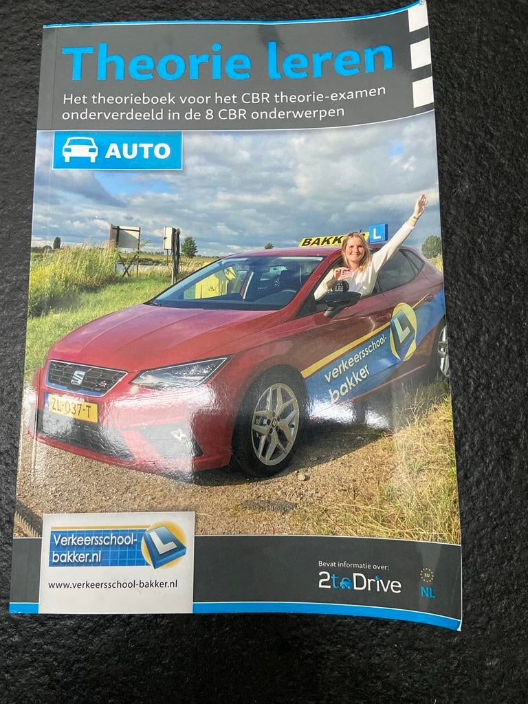 Theorie leren auto - CBR theorie-examen, Ophalen of Verzenden, Zo goed als nieuw, Algemeen