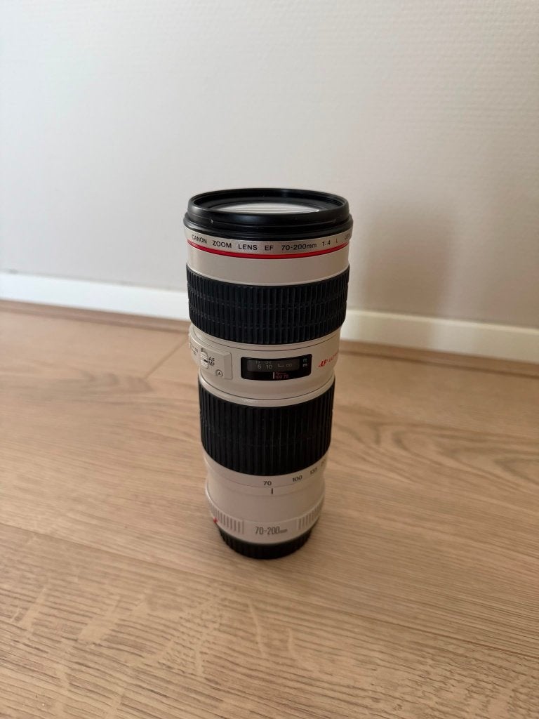 Canon EF 70-200mm f/4L USM telezoomlens – Canon L-serie, Audio, Tv en Foto, Fotografie | Lenzen en Objectieven, Ophalen, Zo goed als nieuw