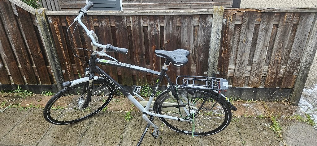 Heren fiets, Ophalen, Gebruikt, Versnellingen, Schijfrem