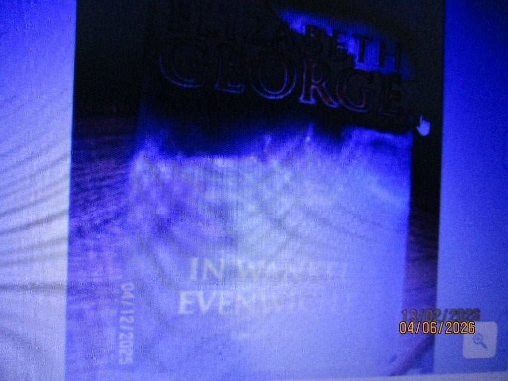 In wankel evenwicht Auteur: Elizabeth George 9789022992944 #, Ophalen of Verzenden, Gelezen