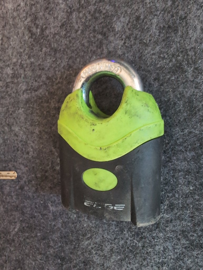 Extra robuust slot, Ophalen of Verzenden, Gebruikt, Slot