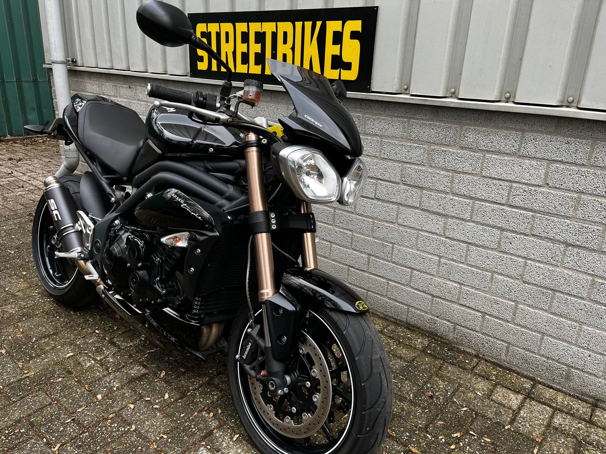 Triumph SPEED TRIPLE (bj 2017), 1050 cc, Naked bike, Gebruikt, Bedrijf