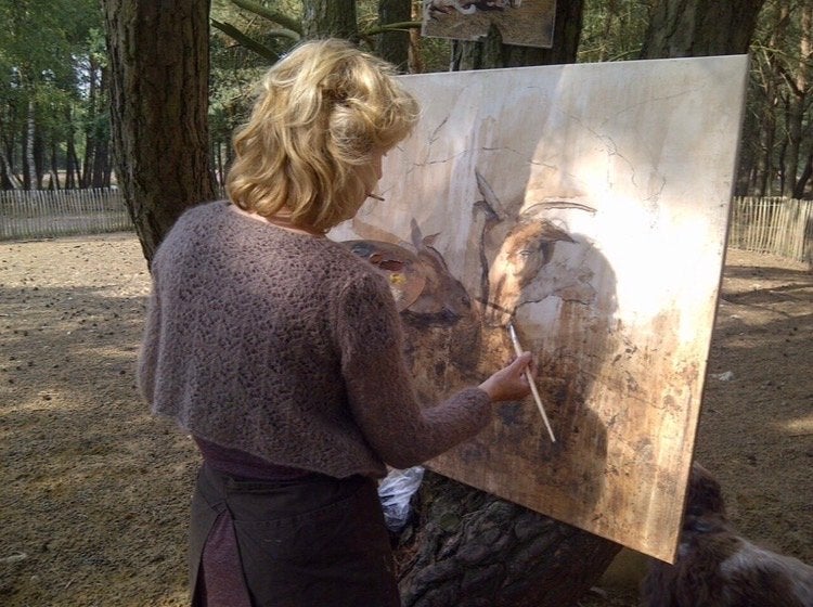 Foto 4 van Ree Westerheide - Anna Moes 90x120 cm