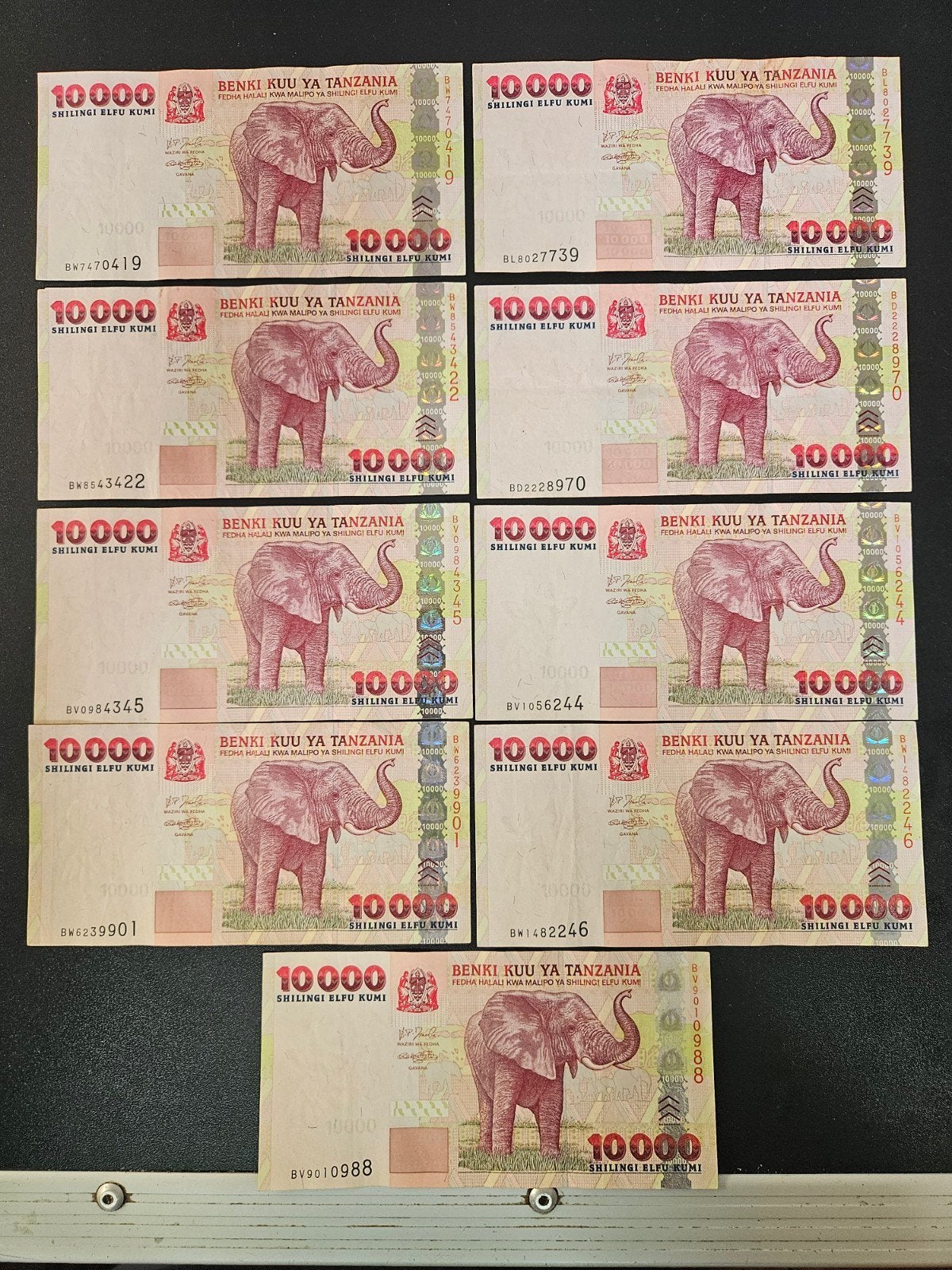 Tanzania pick 39 2003, Ophalen of Verzenden, Tanzania, Los biljet