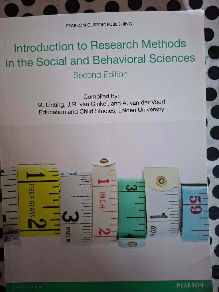 Introduction to Research Methods Social and.., Boeken, Studieboeken en Cursussen, Ophalen of Verzenden, Zo goed als nieuw