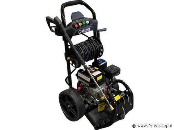 Online Veiling: Kremer KR-170B benzine hogedrukreiniger, Tuin en Terras, Nieuw