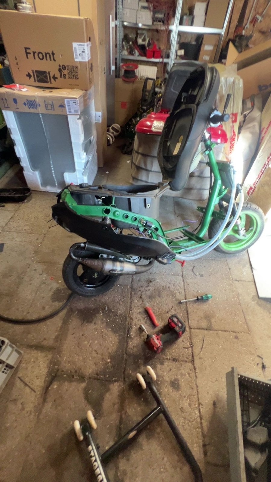 Lc 70 cc typhoon, Fietsen en Brommers, Ophalen of Verzenden, Zo goed als nieuw, Cilinder, Piaggio