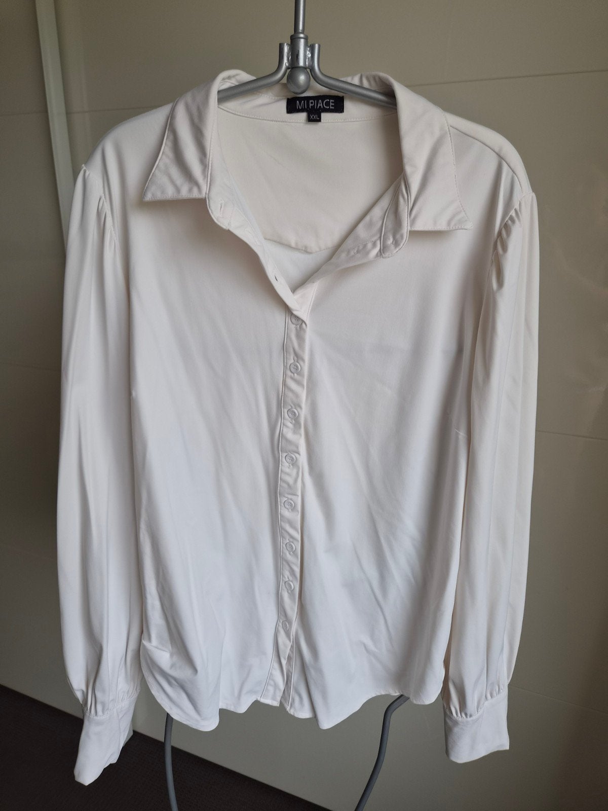 Mi Piace Blouse Crème XXL, Kleding | Dames, Mi Piace, Verzenden, Beige, Maat 46/48 (XL) of groter